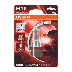 Ampoule OSRAM Night Breaker Laser H11 12V/55W - X1 - 1114457