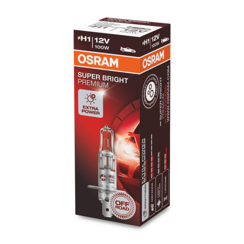 Ampoule OSRAM Super Bright H1 12V/55W - X1 - 1114476