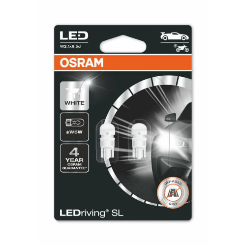 Ampoule OSRAM Retrofit LEDriving W5W 12V 0,8W - 1090307