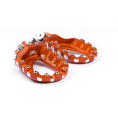 Repose-pieds S3 Hard Rock Enduro aluminium orange