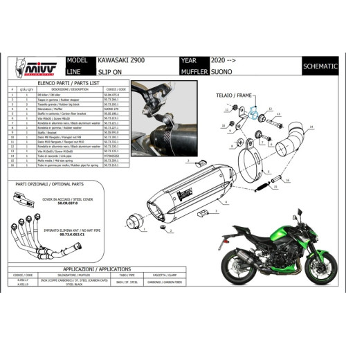 Pièce détachée MIVV manchon - 9773K052S2 - 1121721