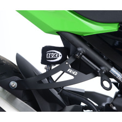 Patte de fixation de silencieux R&G RACING noir Kawasaki Ninja 400 - 1070727