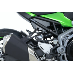 Patte de fixation de silencieux R&G RACING noir Kawasaki Z900