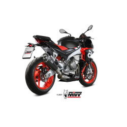 Ligne complète MIVV Delta Race - carbone Aprilia