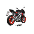 Ligne complète MIVV X-M1 - titane/inox Aprilia Tuono 660