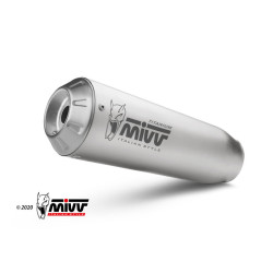 Ligne complète MIVV X-M1 - titane/inox Aprilia Tuono 660