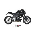 Ligne complète MIVV GP Pro acier inoxydable noir - Yamaha MT 125