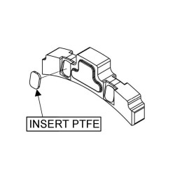 Pièce détachée REKLUSE Insert Teflon embrayage TT x24 - 1089892