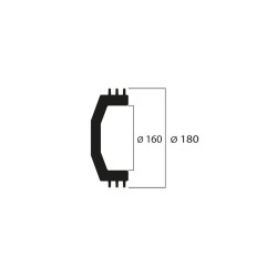 Cloche d'embrayage MALOSSI Maxi Wing - 1674g