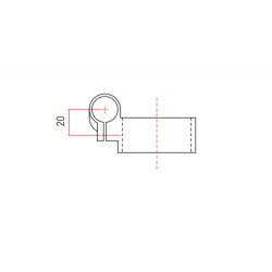 Guidons bracelet LIGHTECH Ø41mm hauteur +0mm déport +40mm/10°