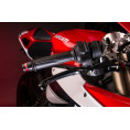 Levier de frein repliable/réglable LIGHTECH Alien alu inserts caoutchouc noir - LEVD128K Honda CB1000R