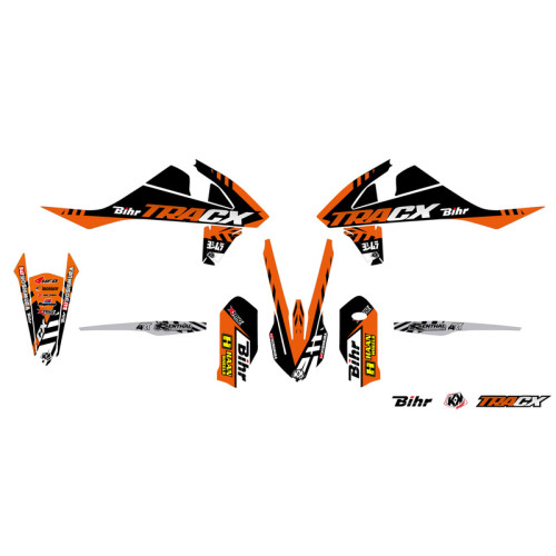 Kit plastique & déco UFO couleur origine KTM XC/EXC - 3032074