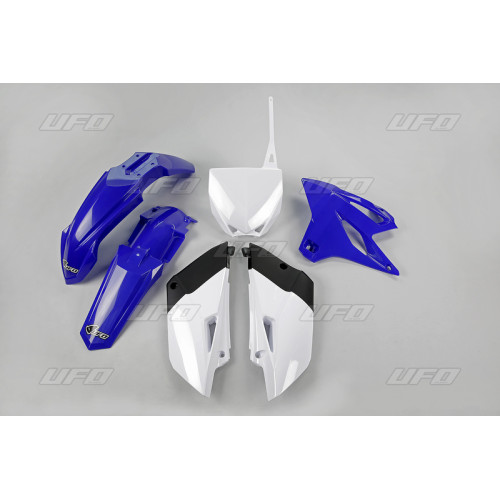 Kit plastique UFO couleur origine bleu/blanc Yamaha YZ85 - 1087942001