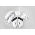 Kit plastiques UFO blanc Yamaha YZ85