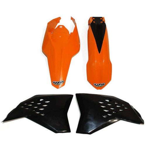 Kit plastique UFO couleur origine orange/noir KTM - 1087429001