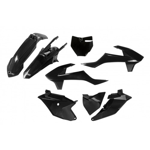 Kit plastiques UFO noir Gas Gas MC85 - 1096105001