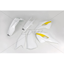 Kit plastique UFO couleur origine (2015) blanc/jaune Husqvarna - 1087055001