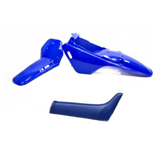 Kit plastique ART couleur origine bleu avec selle complète bleu Yamaha PW80 - 3032092