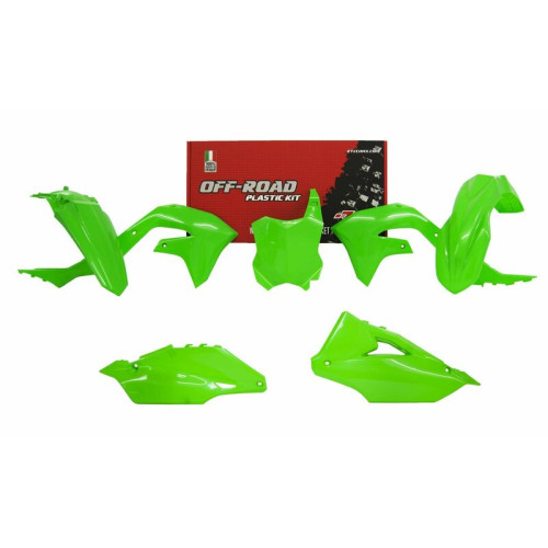 Kit plastique RACETECH vert fluo Kawasaki KX450F - 1087998003