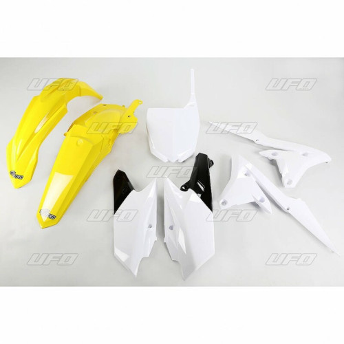 Kit plastique UFO 60e anniversaire jaune/noir Yamaha YZ250F/450F - 1087939005