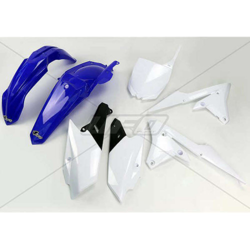 Kit plastique UFO couleur origine (2014) bleu/blanc/noir Yamaha YZ250F/450F - 1087939004