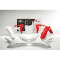 Kit plastique RACETECH couleur origine rouge/blanc Honda CRF250/450R