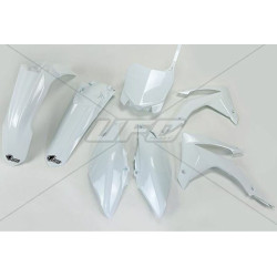 Kit plastique UFO blanc Honda CRF250R/CRF450R - 1086950004