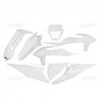 Kit plastiques UFO blanc KTM EXC/EXC-F