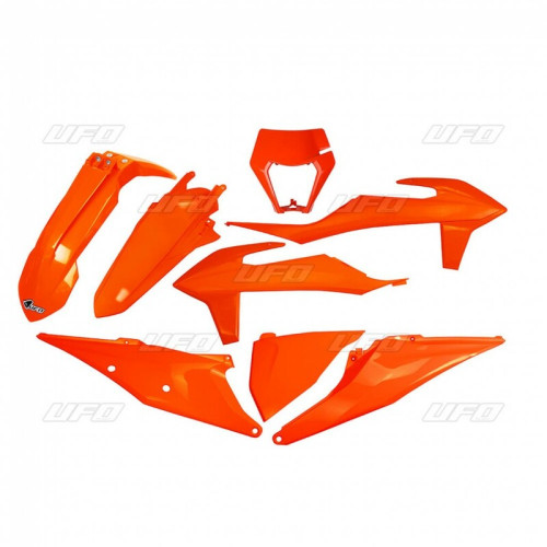 Kit plastiques UFO orange fluo KTM EXC/EXC-F - 1087446004