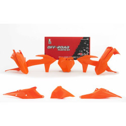 Kit plastiques RACETECH orange - KTM