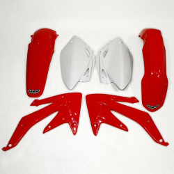 Kit plastique UFO couleur origine rouge/blanc Honda CRF450R - 1086943001