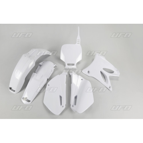 Kit plastique UFO blanc Yamaha YZ85