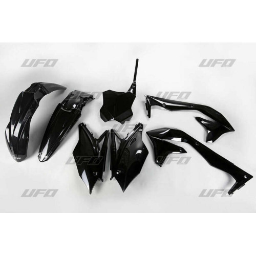 Kit plastique UFO noir Kawasaki KX450F - 1087270001