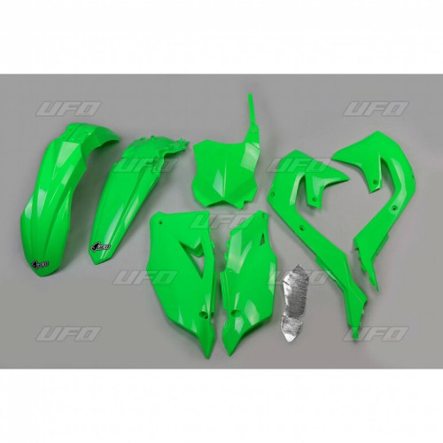 Kit plastiques UFO vert fluo Kawasaki KX450 - 1087274004