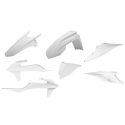 Kit plastique POLISPORT blanc KTM - 1086181001