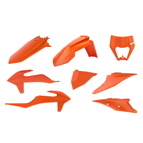 Kit plastique POLISPORT - KTM EXC/EXC-F - 1086181005