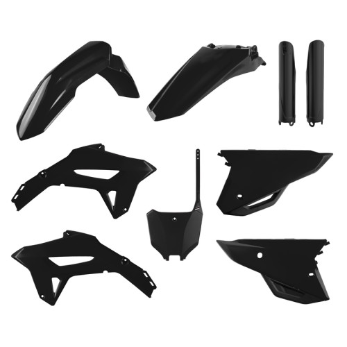 Kit plastiques POLISPORT noir Honda CRF450R - 1096266003