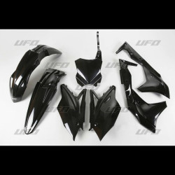 Kit plastique UFO noir Kawasaki KX250F - 1087272001