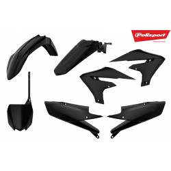 Kit plastique POLISPORT noir Yamaha YZ450F - 1086153003