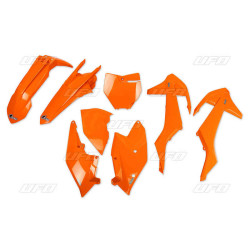 Kit plastique UFO orange fluo KTM - 1087440006