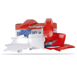 Kit plastique POLISPORT couleur origine Honda CR125R/CR250R - 1086080001