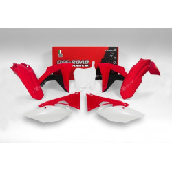 Kit plastique RACETECH couleur origine (2017) rouge/noir/blanc Honda CRF450RX - 1087953001