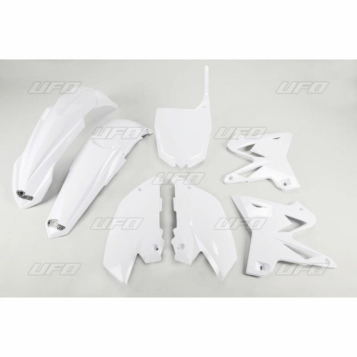 Kit plastique UFO réplica 4T restylé blanc Yamaha YZ125/250 - 1087933002