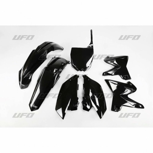 Kit plastique UFO réplica 4T restylé noir Yamaha YZ125/250 - 1087933001