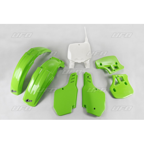 Kit plastique UFO couleur origine Kawasaki KX500 - 1087238001