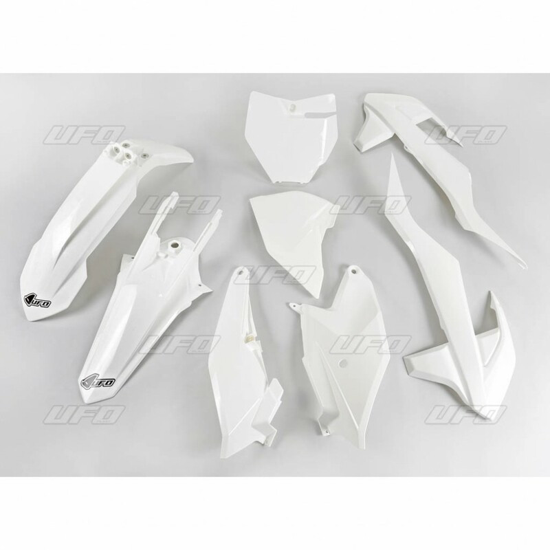 Kit plastique UFO blanc KTM SX85