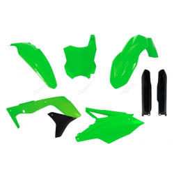 Kit plastique RACETECH vert fluo Kawasaki KX450F - 1087995002