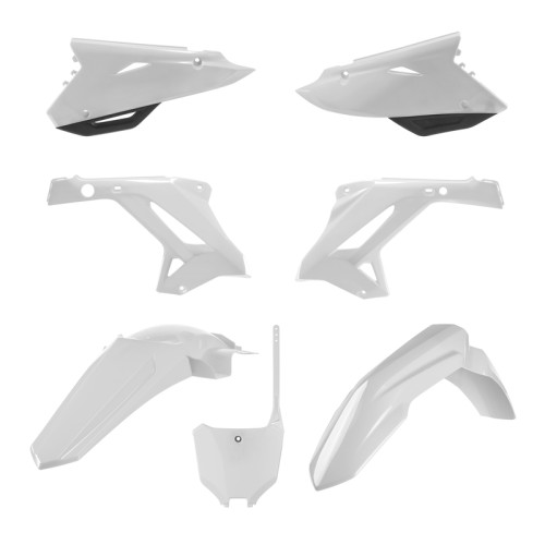 Kit plastique POLISPORT MX Restyling blanc - Honda CR125 / 250 - 1115006002