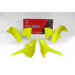 Kit plastique RACETECH jaune fluo Husqvarna TE/FE - 1087959002