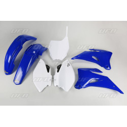 Kit plastique UFO couleur origine bleu/blanc Yamaha YZ250F/450F - 1087922003